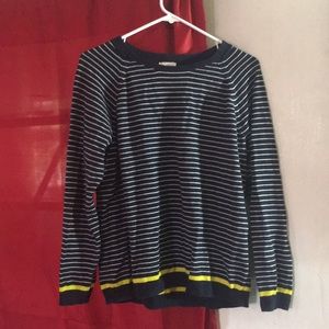 Gap Blue Striped Sweater